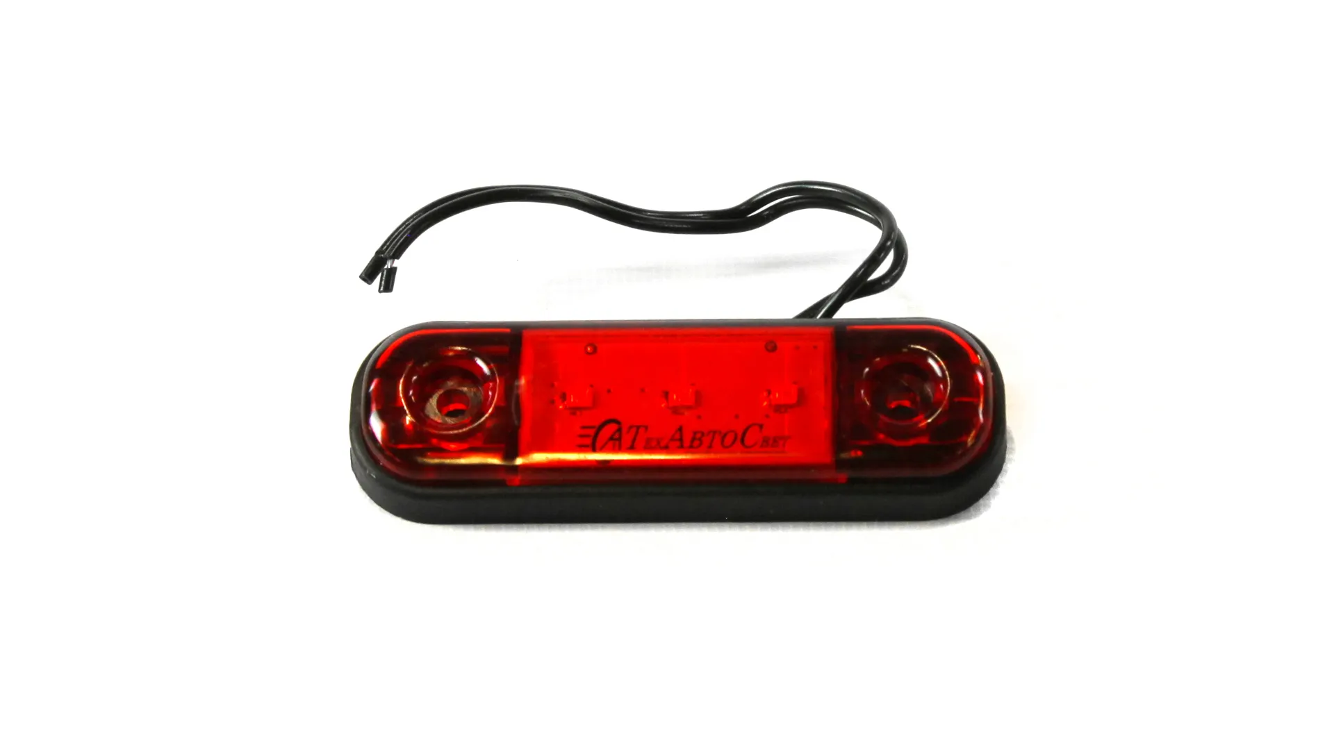 Фонарь контурный (красный) диодный 3LED 12-24V арт .160-02-3LED