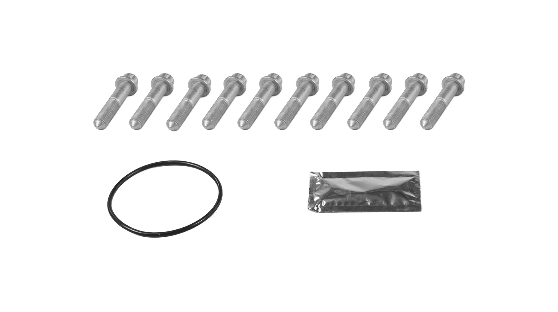 Комплект болтов крепления тормозного диска (10шт+кольцо+смазка) SAF SI ZI B9 