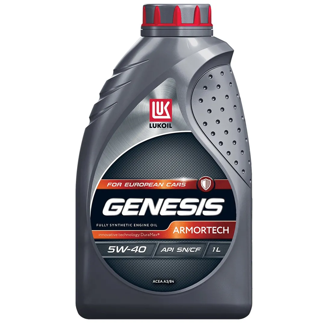 ЛУКОЙЛ GENESIS ARMORTECH 5W40 (1L) масло моторное синт.  SN, 502 00/505 00