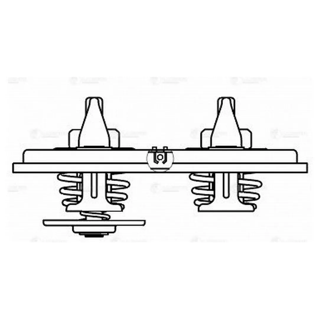 Термостат Scania 4-series (95-) 5 (P,G,R-series) (03-) (83 83°С) (2 термоэл.) (LT 2702) - фото 2