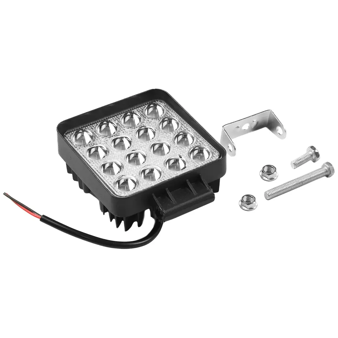 Фара рабочий свет 16LED-48W 110*110 квадрат ТАС -16LED