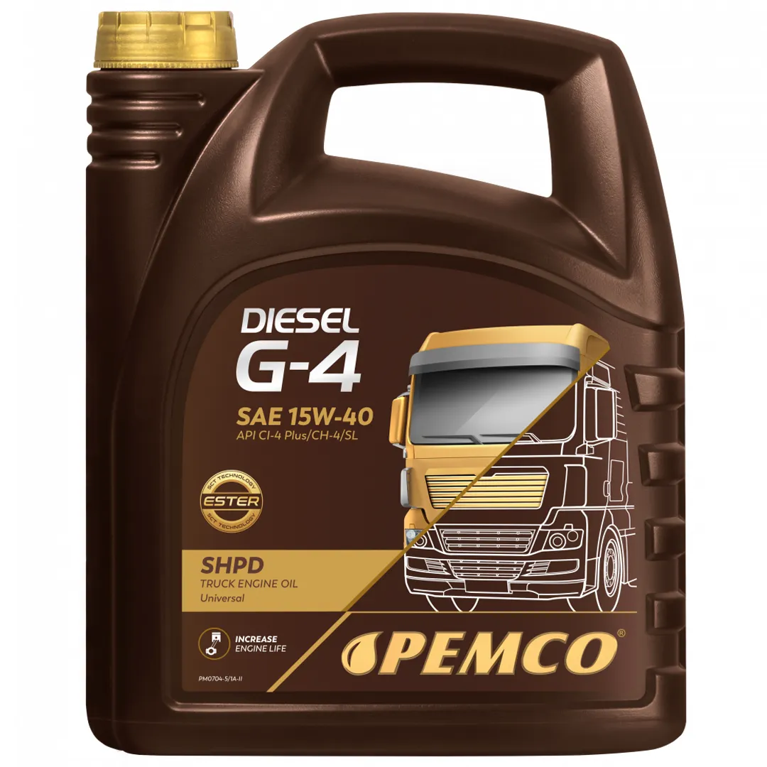 Масло моторное PEMCO DIESEL SHPD G-4 SAE15W40 (5л)