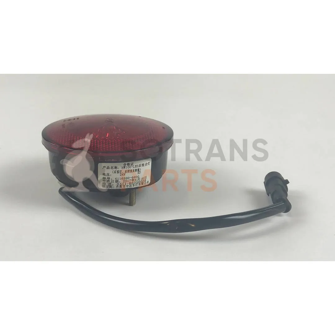 Фонарь противотуманный, задний круглый LED Golden Dragon - купить в интернет-магазине Parts.Sotrans