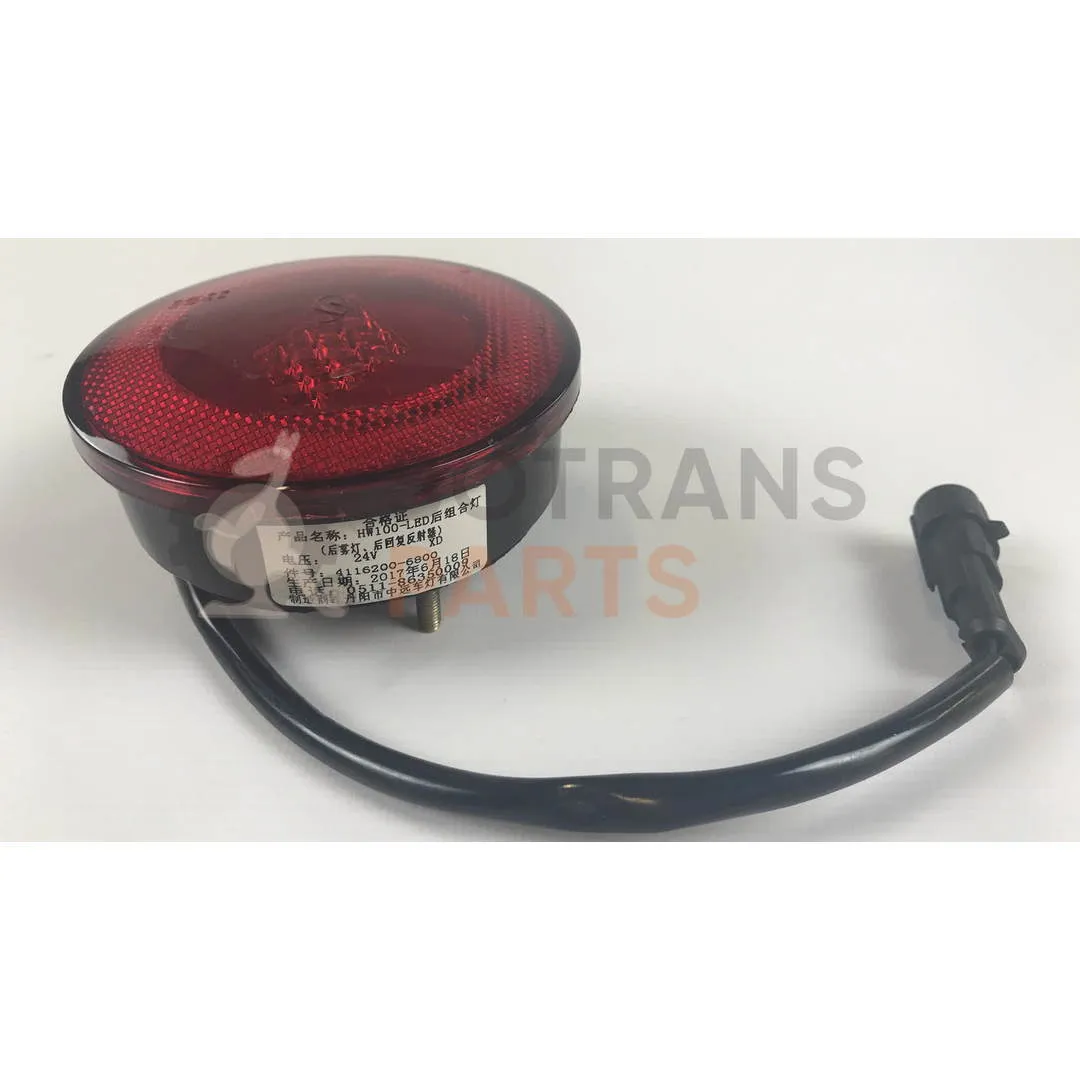Фонарь противотуманный, задний круглый LED Golden Dragon - купить в интернет-магазине Parts.Sotrans